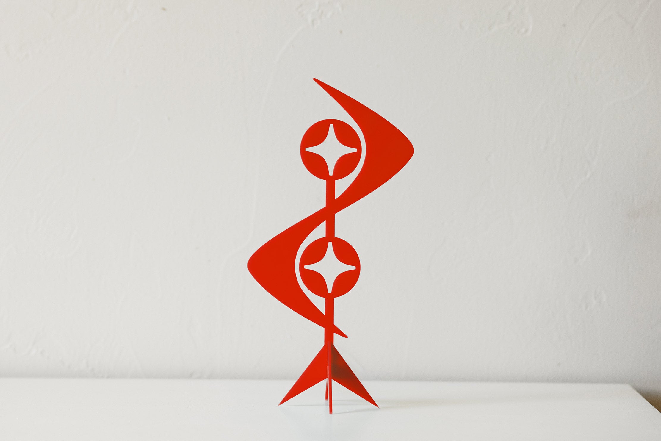 Atomic Flight Accent Sculpture | Mid Century Modern Table Decor