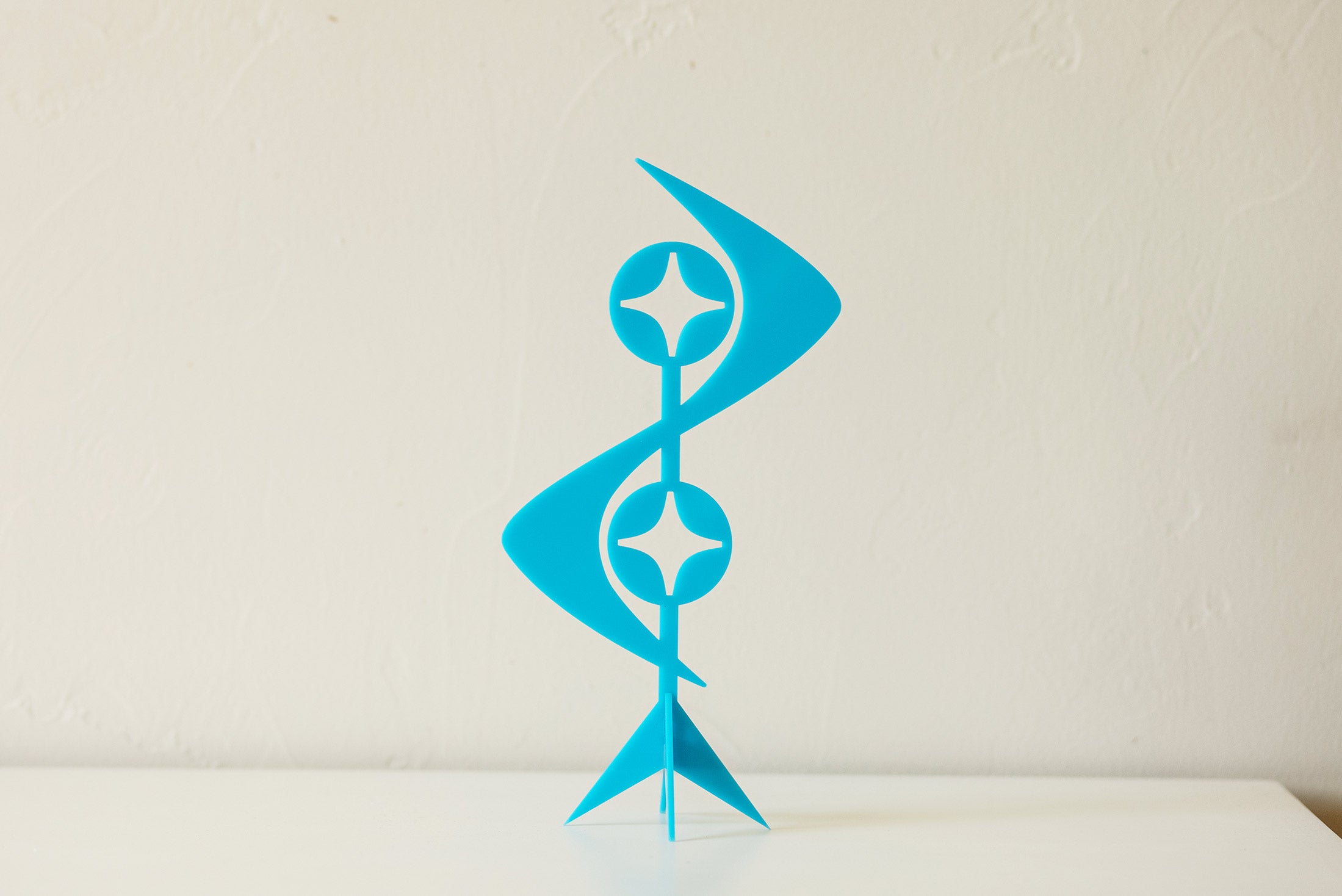 Atomic Flight Accent Sculpture | Mid Century Modern Table Decor
