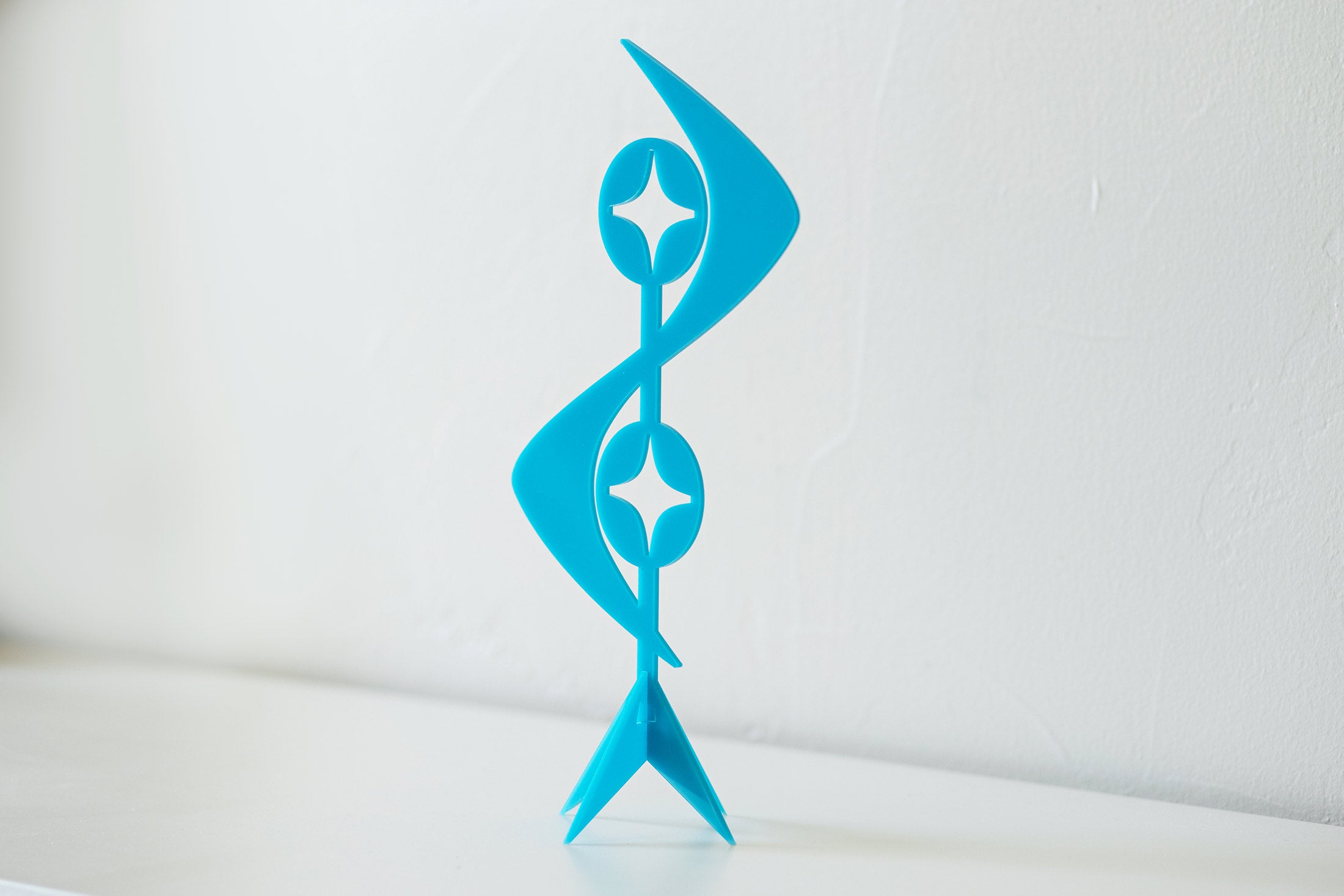 Atomic Flight Accent Sculpture | Mid Century Modern Table Decor