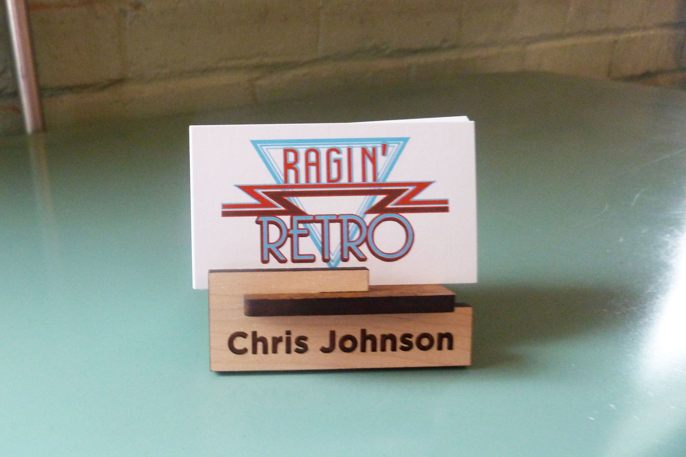 Business Card Holder - Personalized and Adjustable