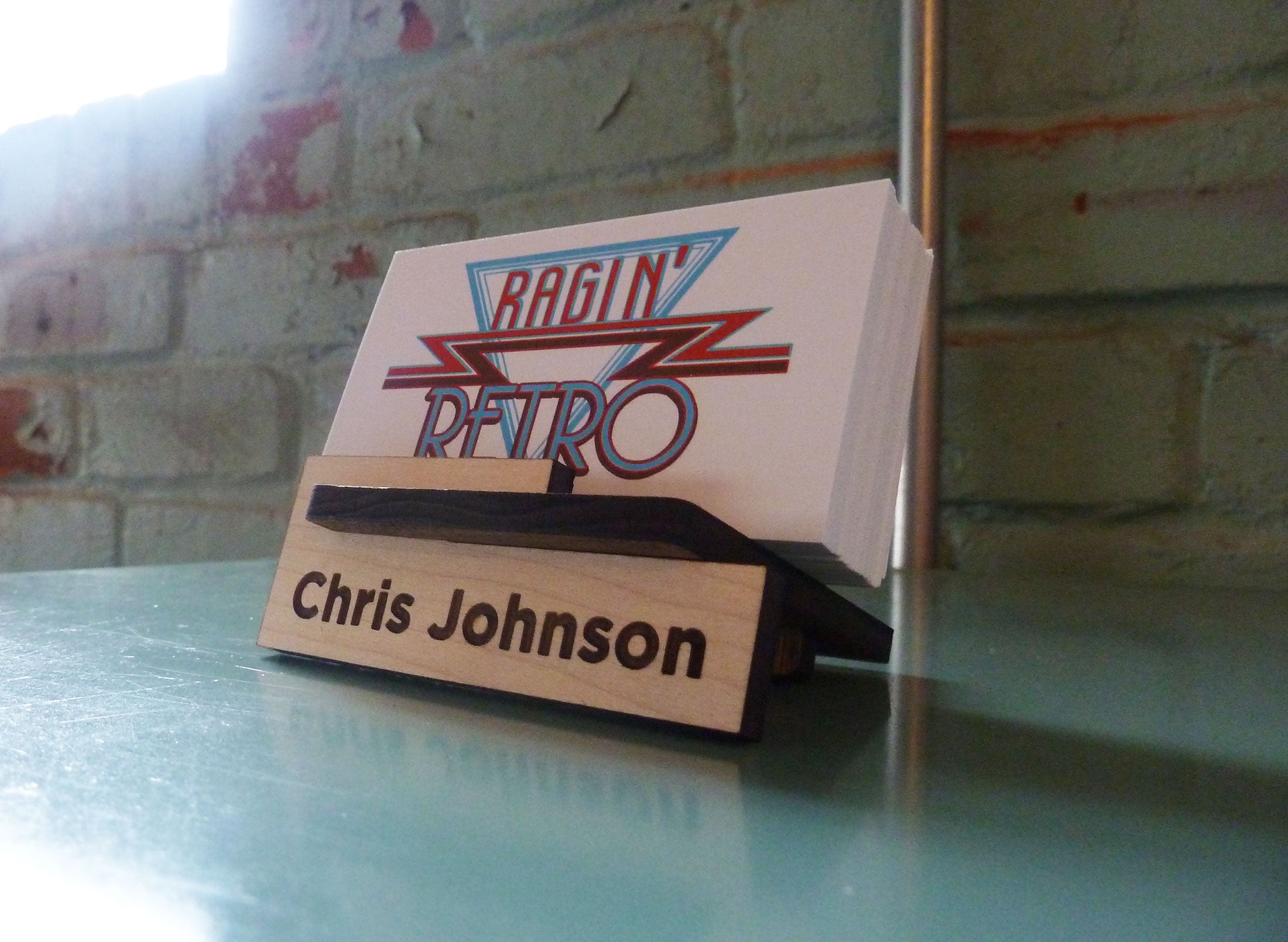 Business Card Holder - Personalized and Adjustable