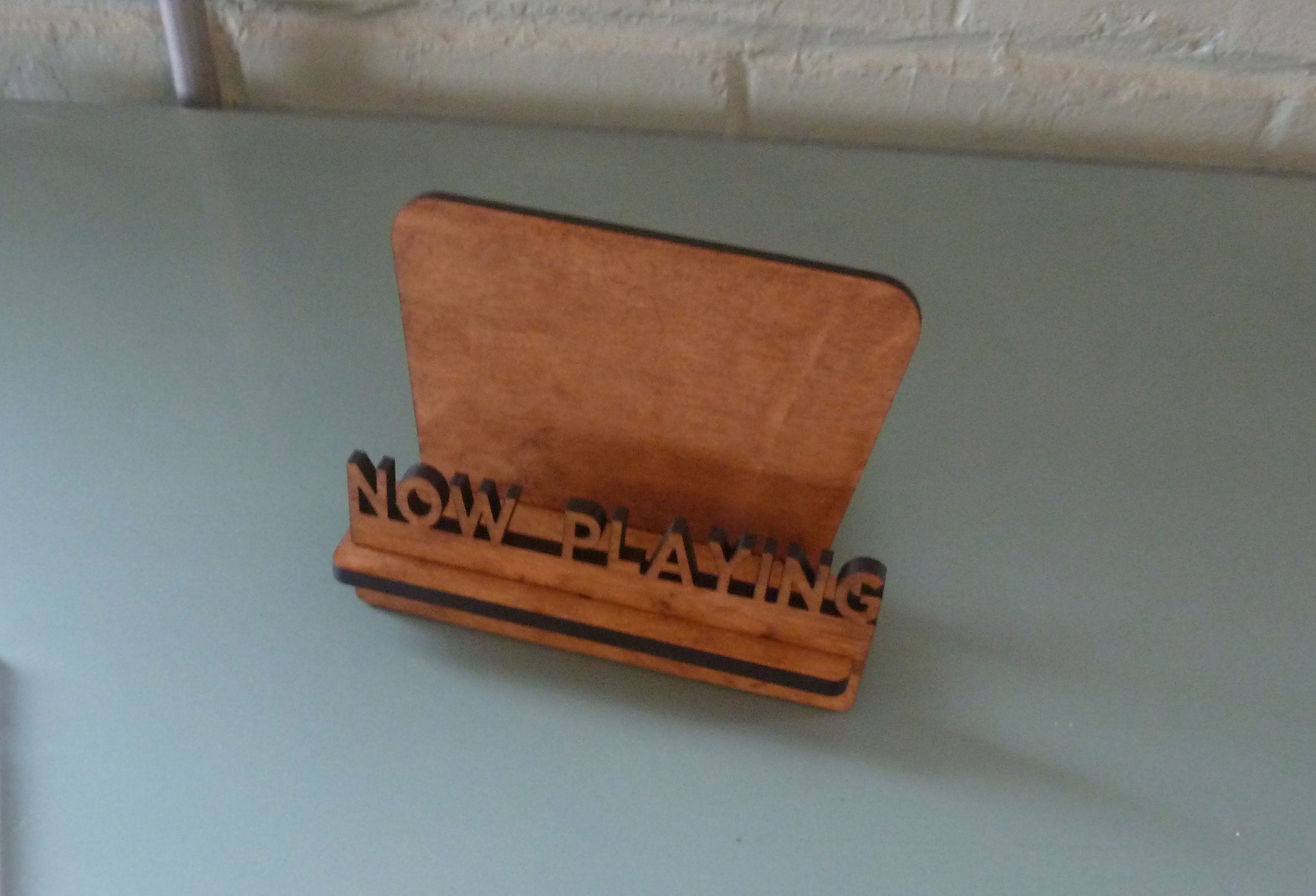 Now Playing - CD Holder / Stand