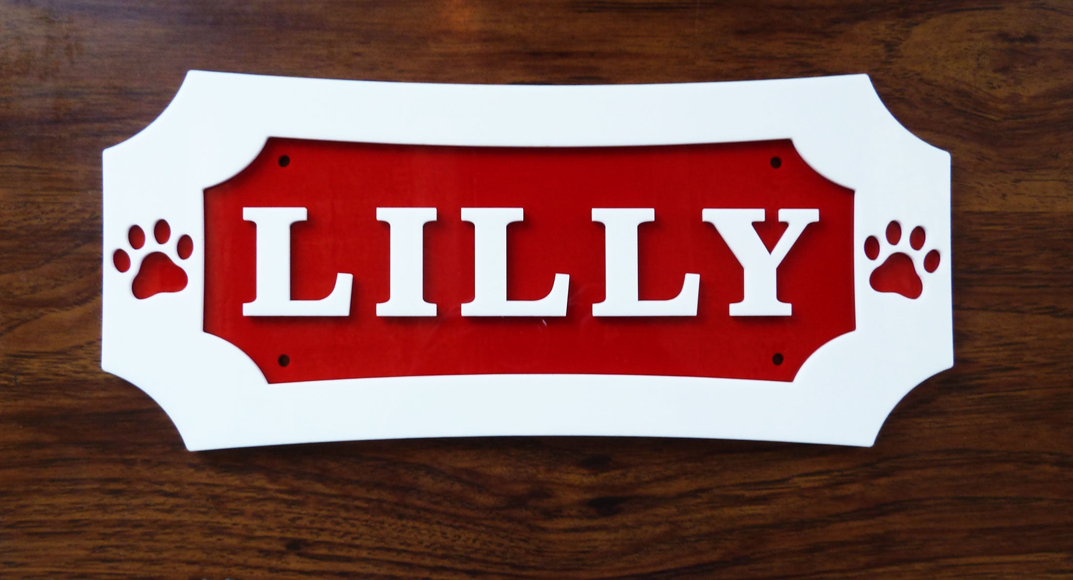 Dog House Name Sign