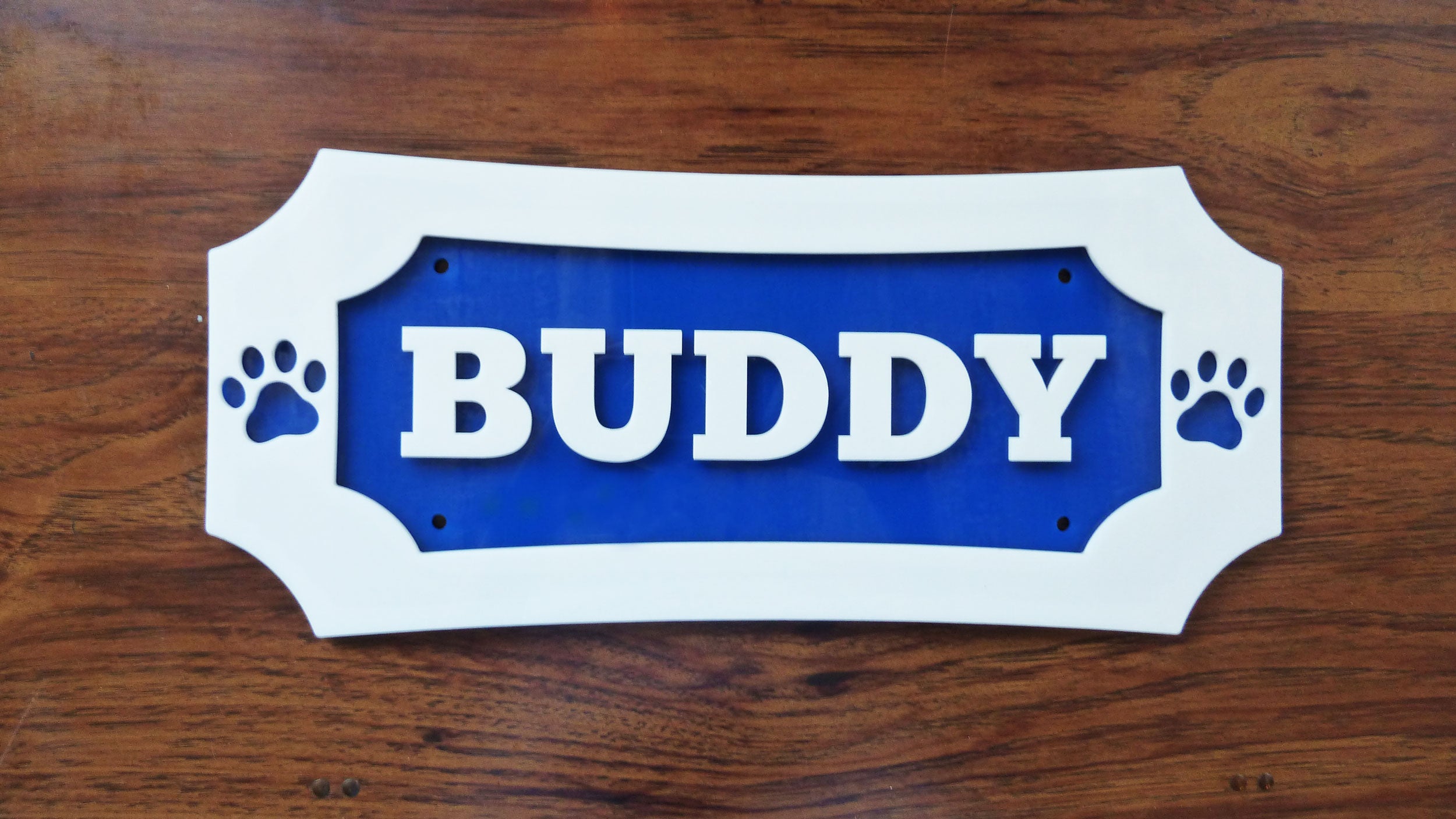 Dog House Name Sign