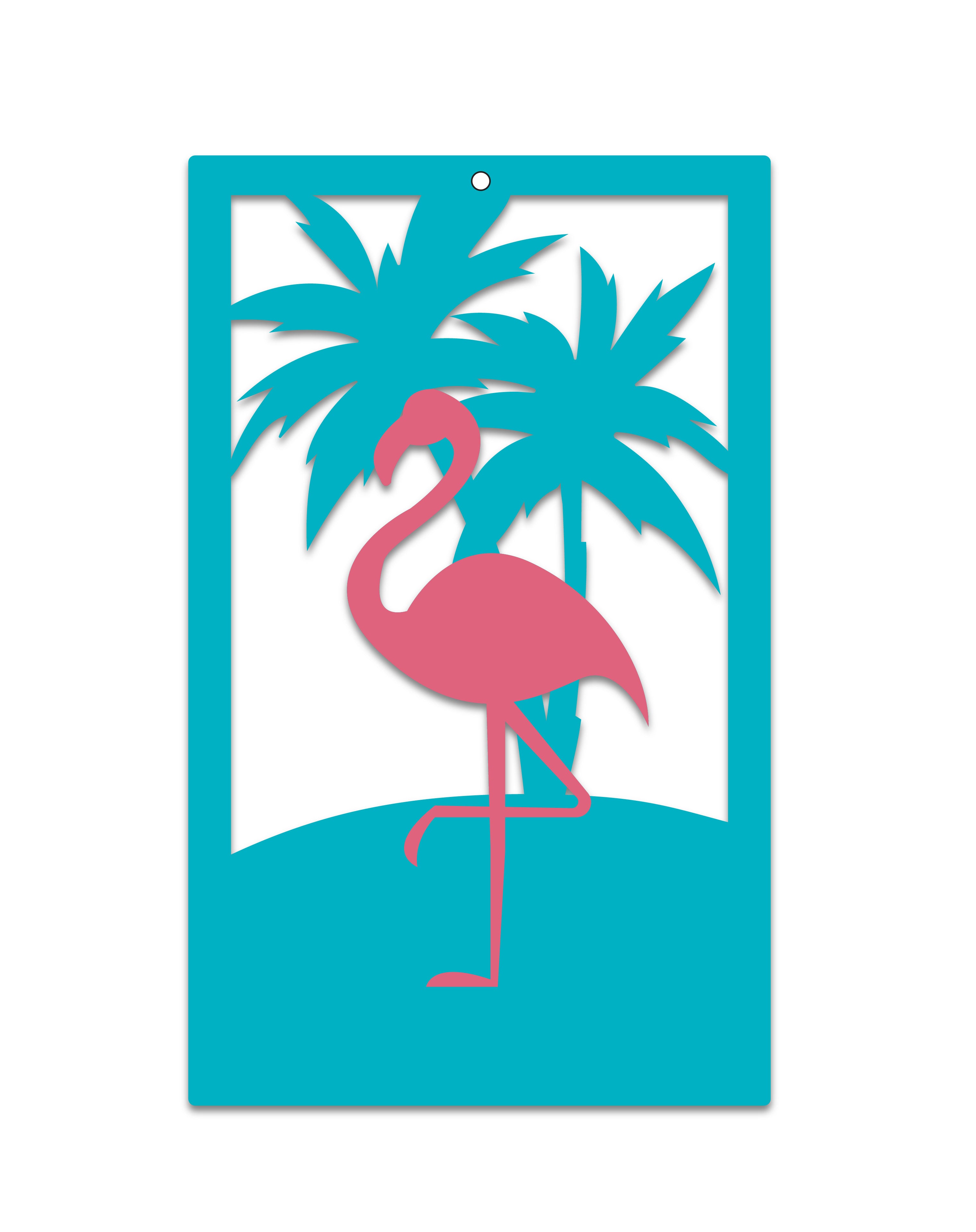 The Tropical Pink Flamingo