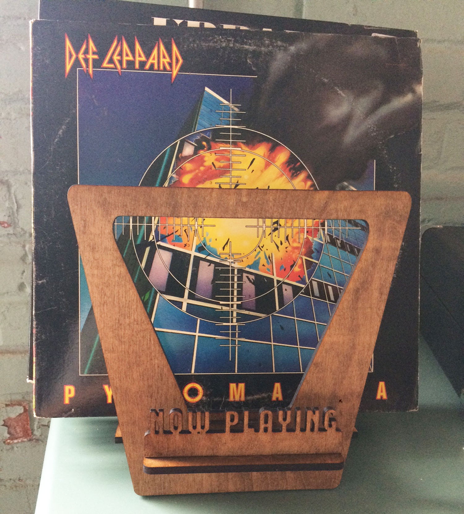 Vinyl Record "Now Playing" (20 LP) Holder / Stand