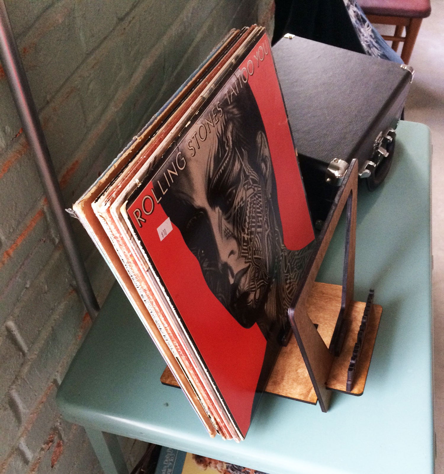 Vinyl Record "Now Playing" (20 LP) Holder / Stand