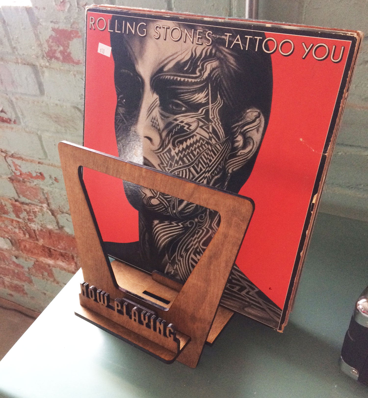 Vinyl Record "Now Playing" (20 LP) Holder / Stand