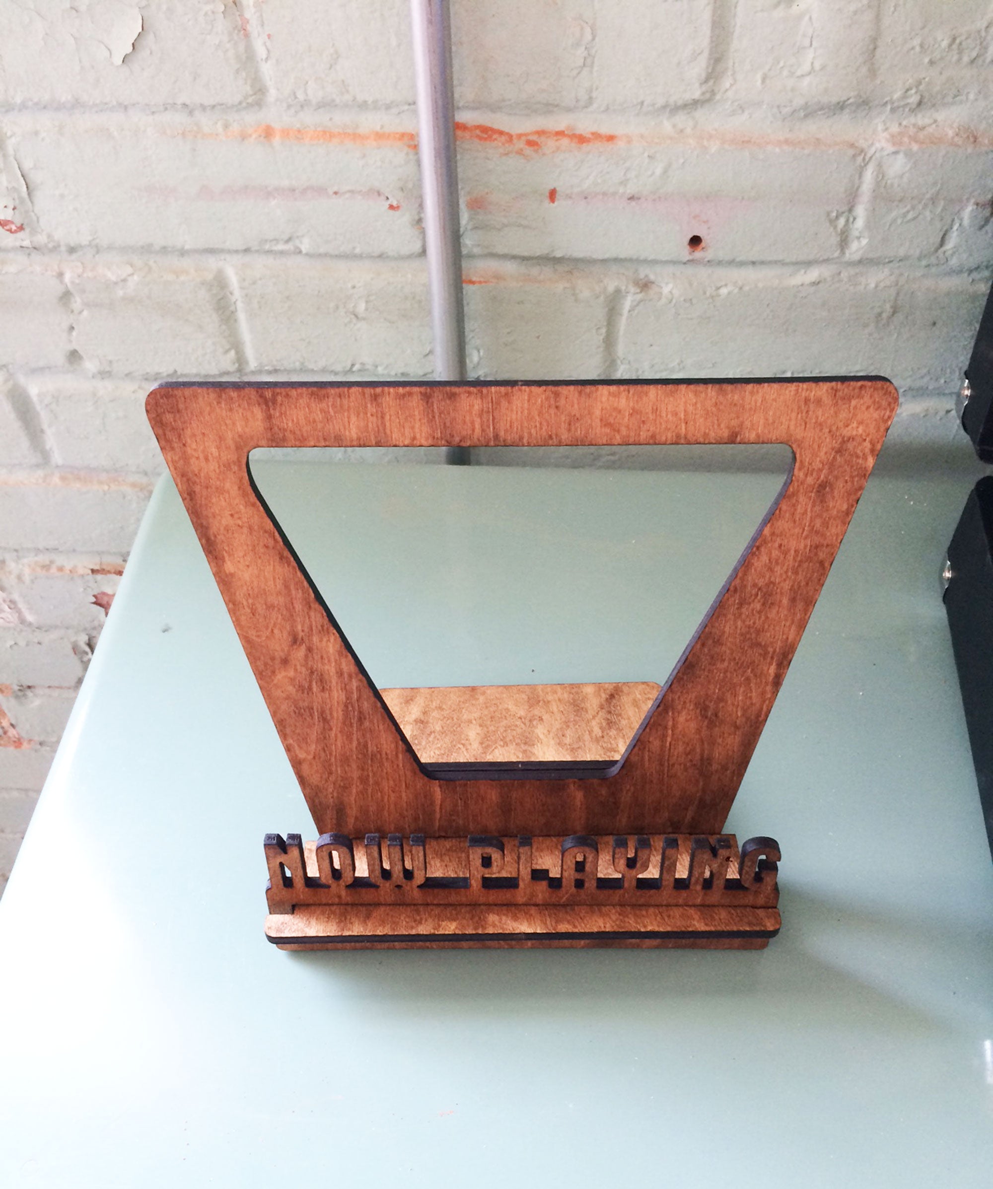 Now Playing - Single Vinyl Record (LP) Holder / Stand