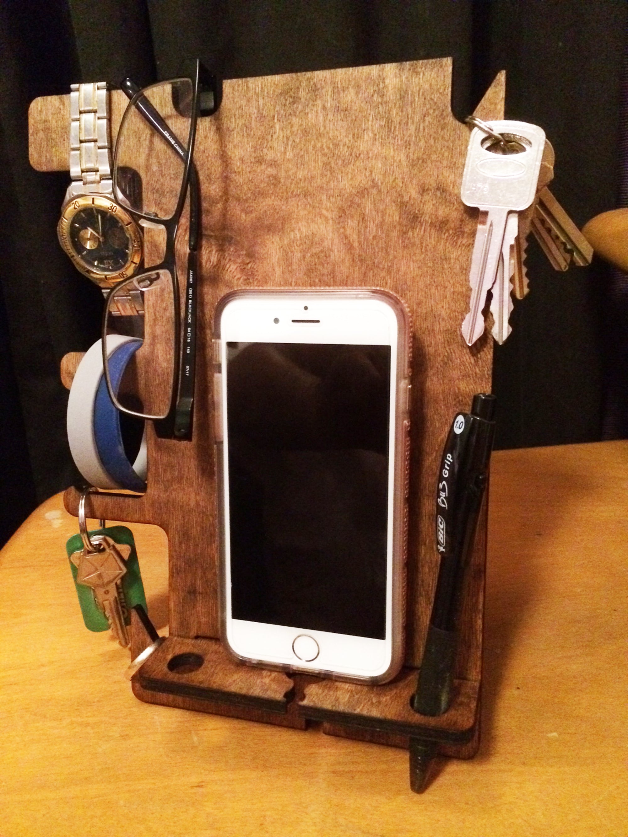 Nightstand Organizer Plus Docking Station