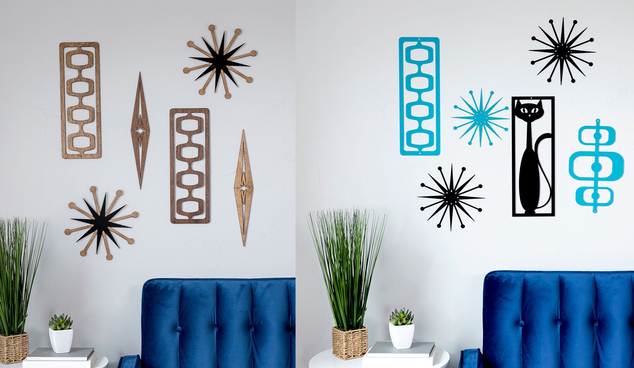 Mix-n-Match Retro Wall Accents