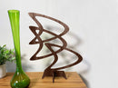 Mid Century Modern Table Decor | Boomerang Wood Sculpture