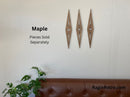 The Kingpin - Mid Century Modern Wood Diamond Wall decor