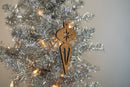Wood Mid Century Modern Christmas Ornament - Icicle Ornament