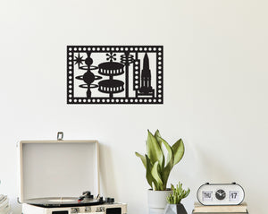 Atomic City Wall Decor