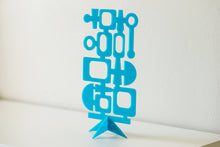 Load image into Gallery viewer, MCM GeoFlow Accent Sculpture | Mid Century Modern Table Decor