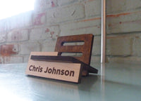 Business Card Holder - Personalized and Adjustable