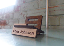 Load image into Gallery viewer, Business Card Holder - Personalized and Adjustable