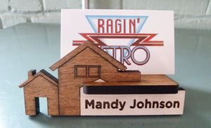 Real Estate Business Card Holder - Personalized and Adjustable