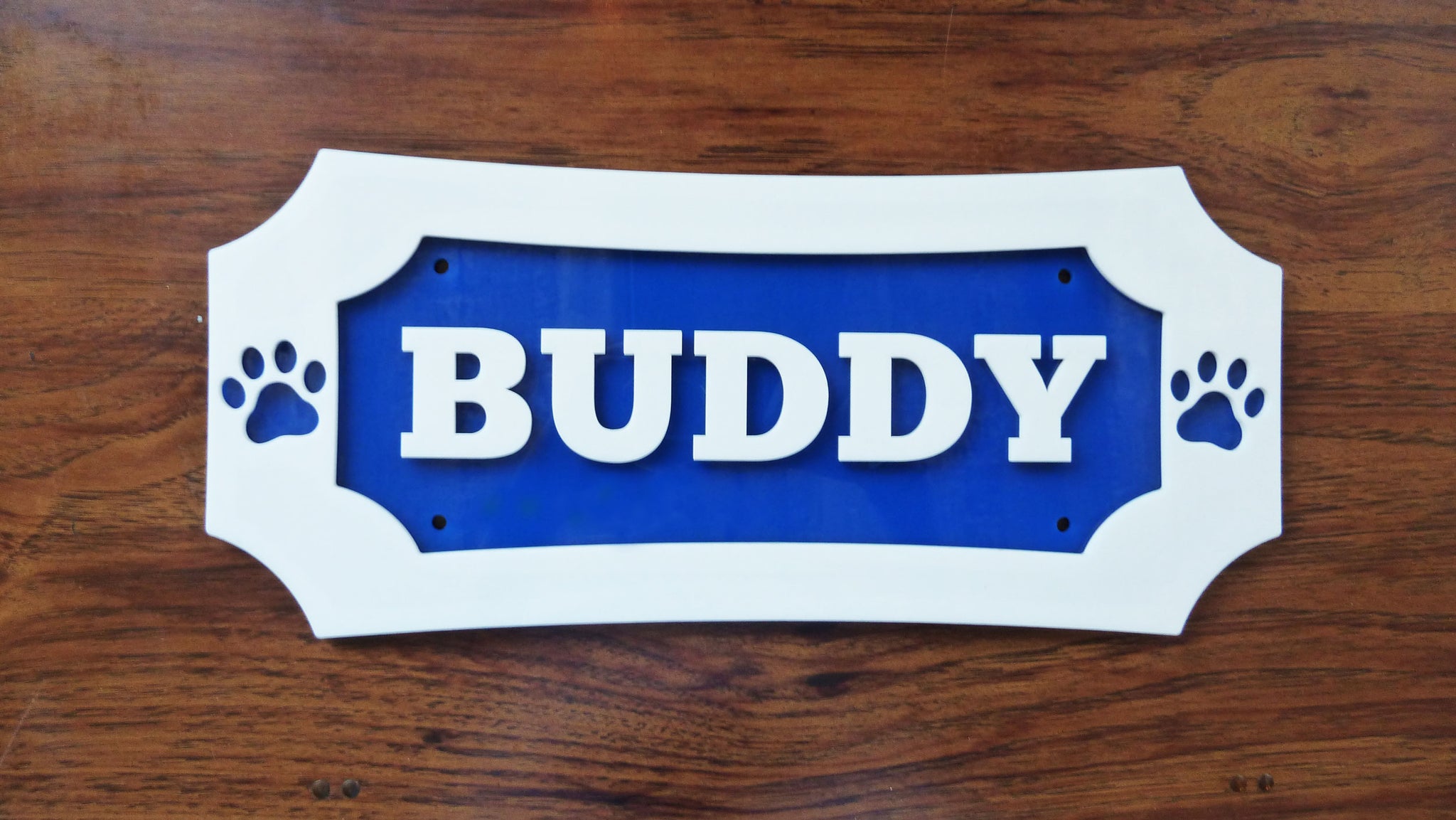 Custom Dog Name Sign Dog House Sign Dog House Accessories Dog Name