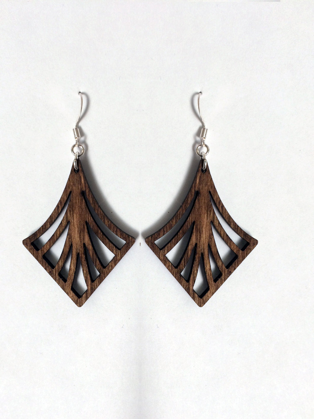 Natural Wood Earrings