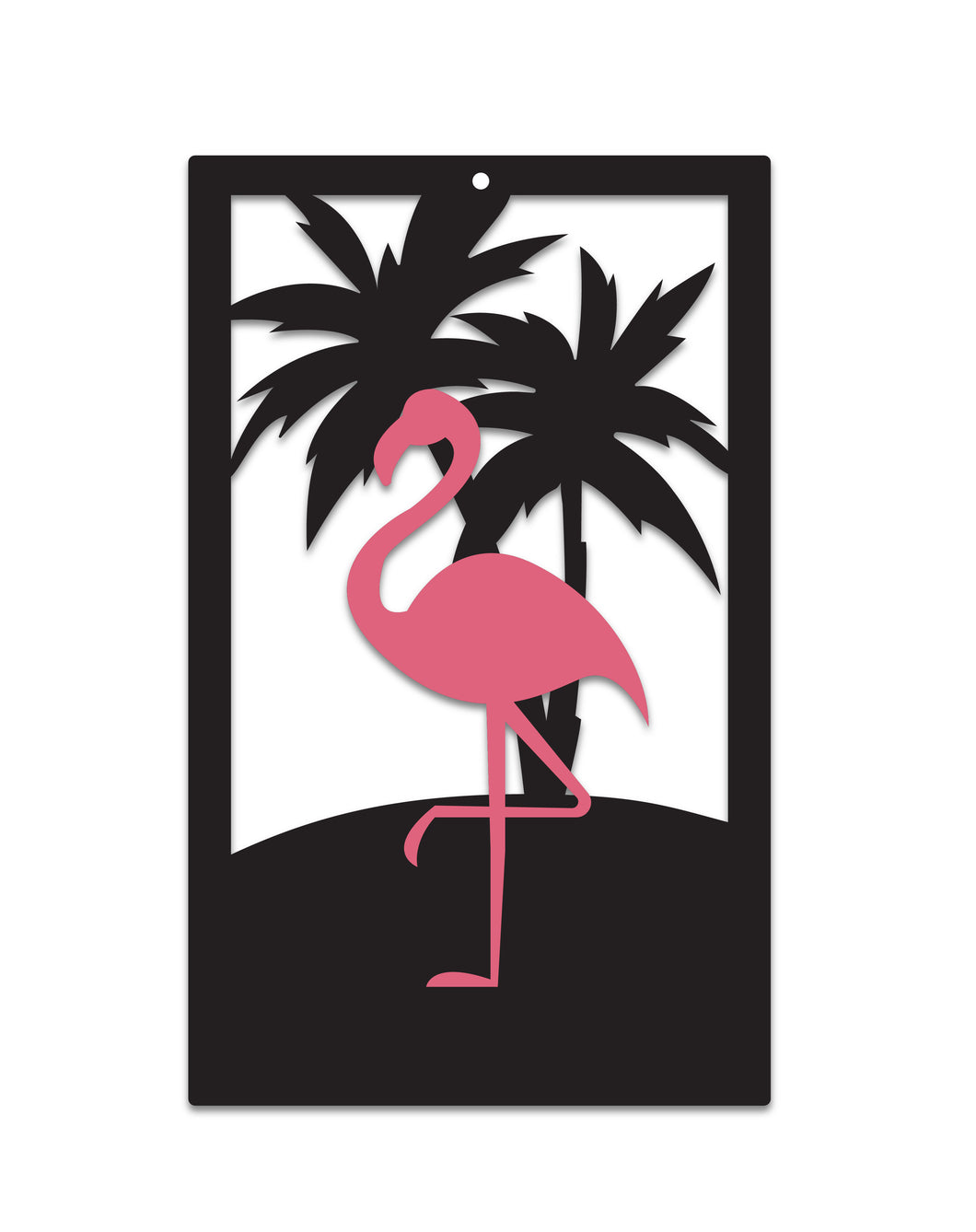 The Tropical Pink Flamingo