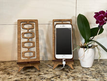 Load image into Gallery viewer, The Marsha Retro Phone Stand/Docking Station