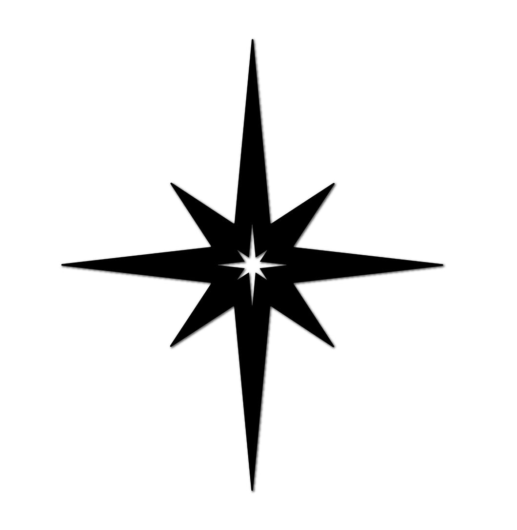 The Sparkle - Mid-century Modern 8 Point Starburst
