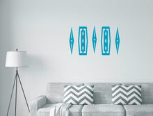 Load image into Gallery viewer, Diamond &amp; Suburban set- 5 Piece Set - Mid Century Modern Wall Decor