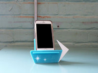 Phone Stand Docking Station - Mid Century Modern Style